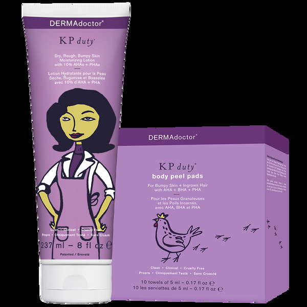 dermadoctor KP Duty Body Peel & Moisturizing Therapy Duo
