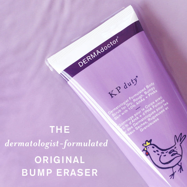 Dermadoctor KP Duty Body Scrub Dermatologist Formulated Exfoliant For Keratosis Pilaris And Dry Rough Bumpy Skin With 10% AHAs + PHAs