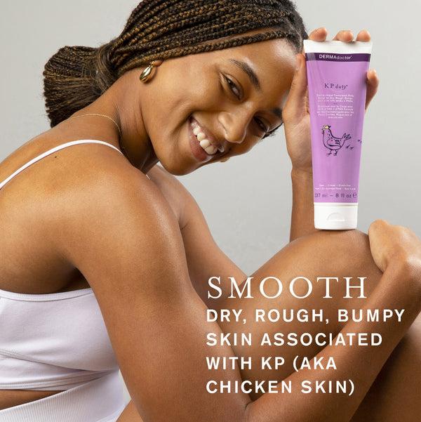 Dermadoctor KP Duty Body Scrub Dermatologist Formulated Exfoliant For Keratosis Pilaris And Dry Rough Bumpy Skin With 10% AHAs + PHAs