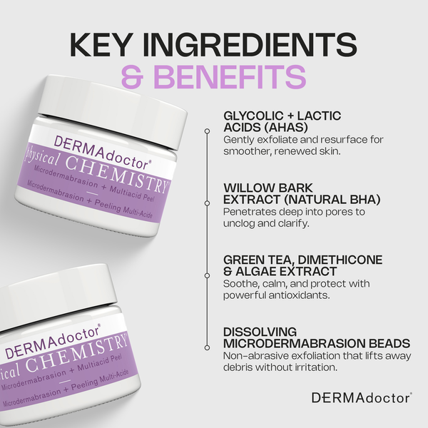 Dermadoctor Physical Chemistry Facial Microdermabrasion + Multiacid Peel