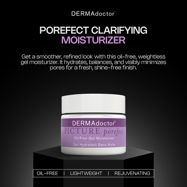 Dermadoctor Picture Porefect Oil Free Facial Moisturizer Pore Minimizer For Acne Or Oily Skin Daily Face Lotion For Men & Women With Zinc & Copper Peptides