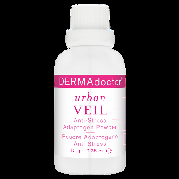 dermadoctor Urban Veil Dermatologist Formulated Anti Stress Antioxidant Powder with Niacinimide B3 Vitamin C and Elderberry
