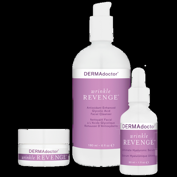 dermadoctor Wrinkle Revenge Cleanser Serum & Eye Trio