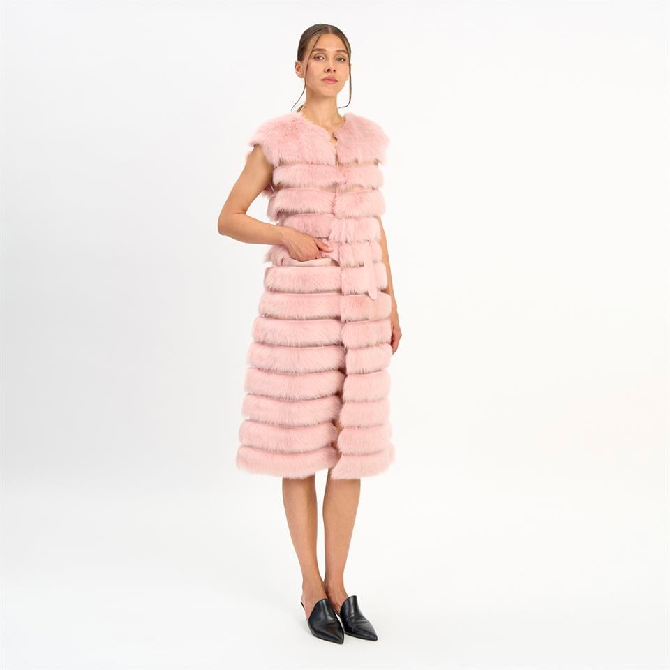 Desa 1972 K14407 | Shearlling Scialle Gilet