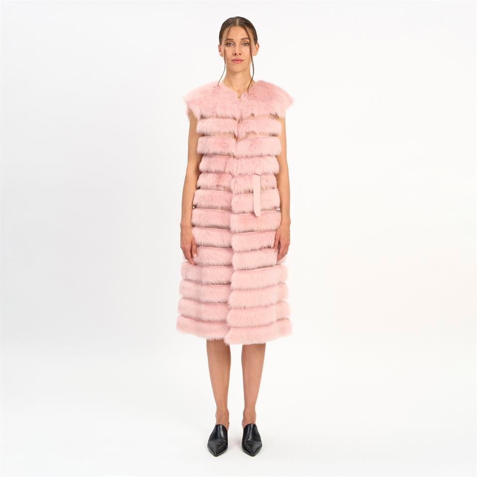 desa 1972 K14407 | Shearlling Scialle Gilet