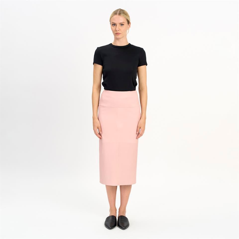 desa 1972 K14417 | Leather Pencil Skirt