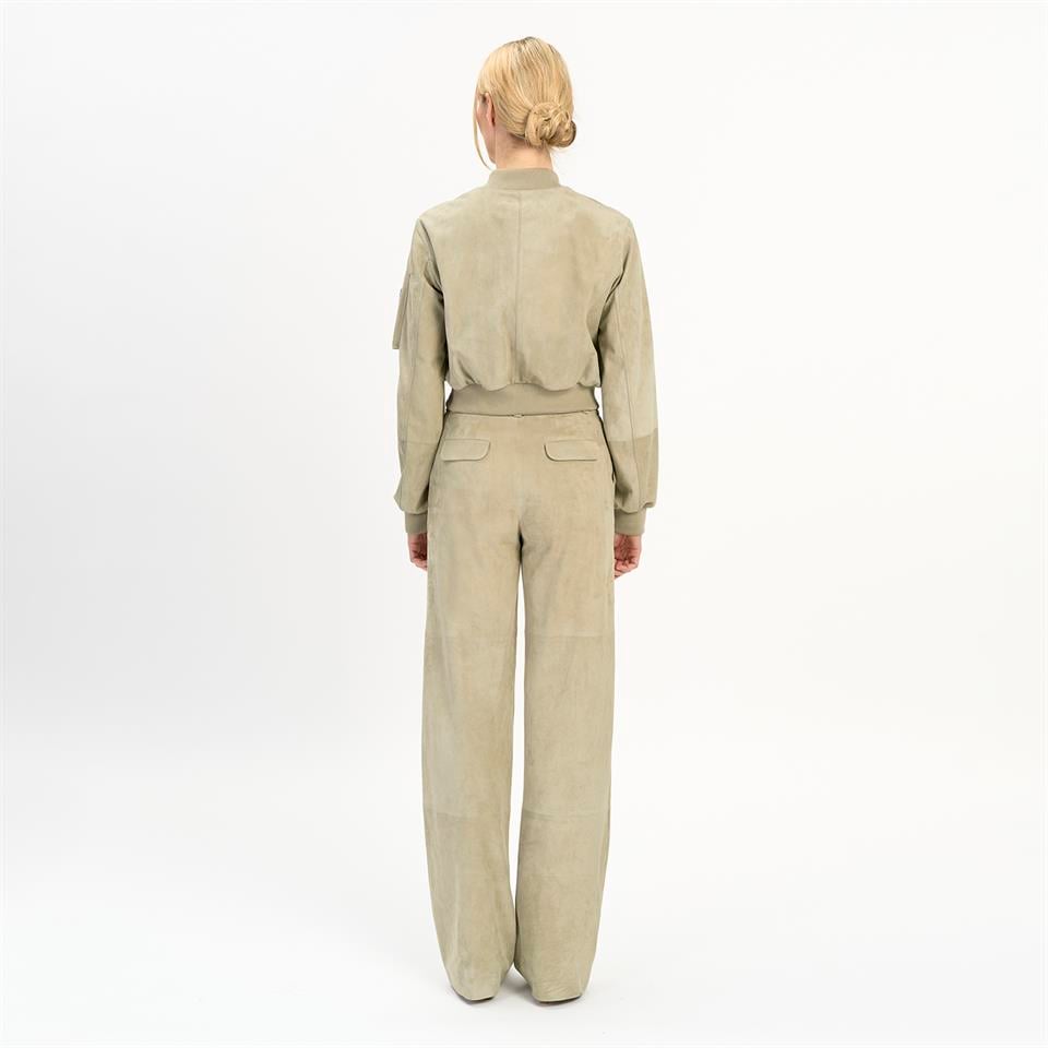 Desa 1972 K14426 | Leather Mını Bomber Jacket