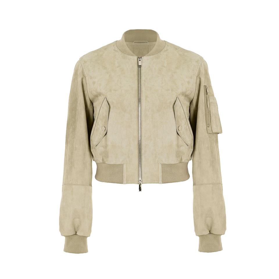 Desa 1972 K14426 | Leather Mını Bomber Jacket