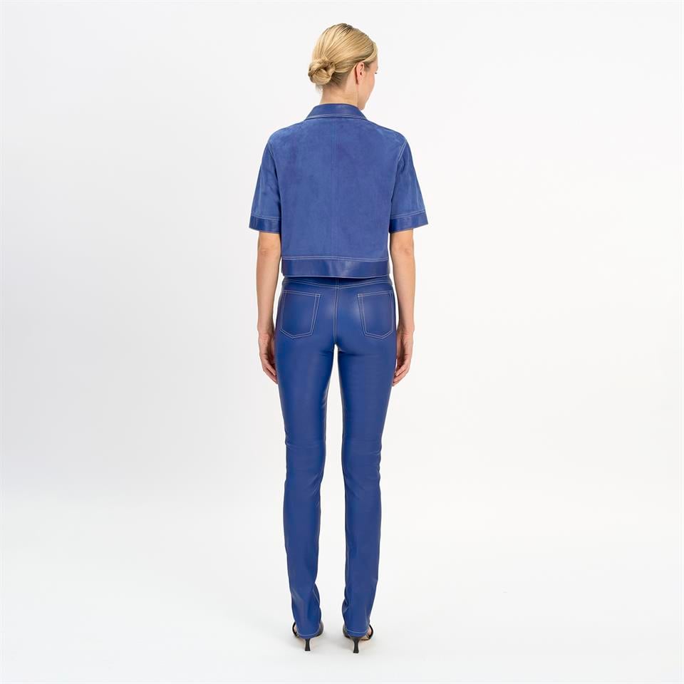 Desa 1972 K14451 | Leather Boxy Shırt