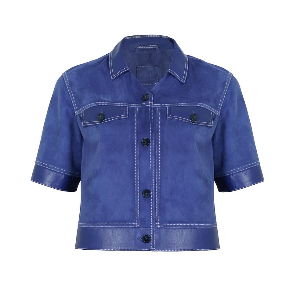 Desa 1972 K14451 | Leather Boxy Shırt