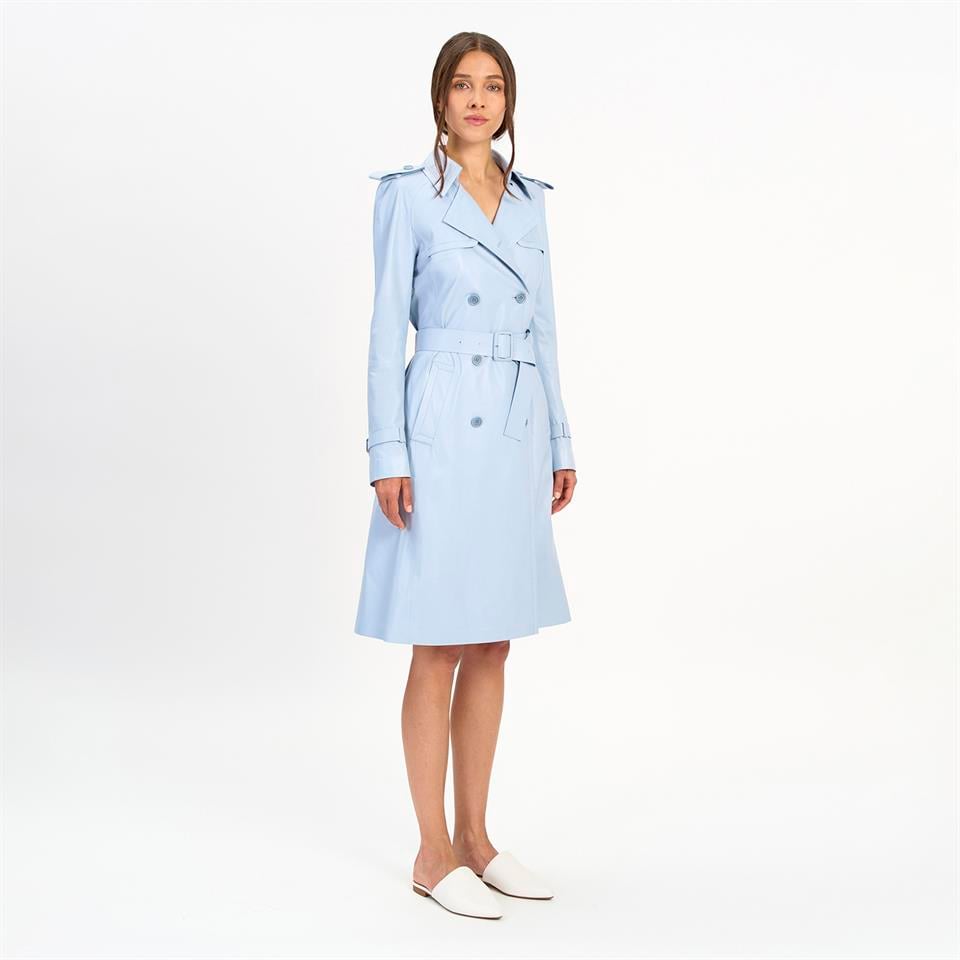 Desa 1972 K14454 | Leather Trench Coat