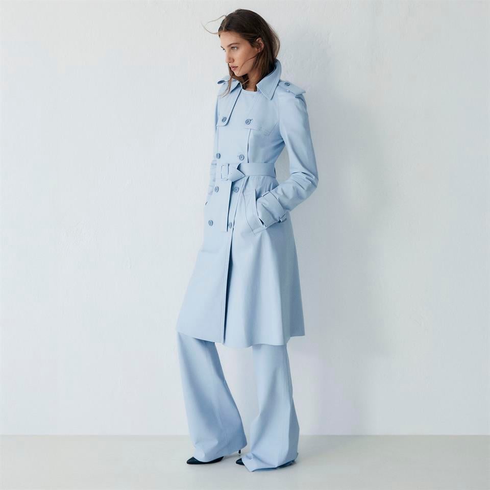 desa 1972 K14454 | Leather Trench Coat