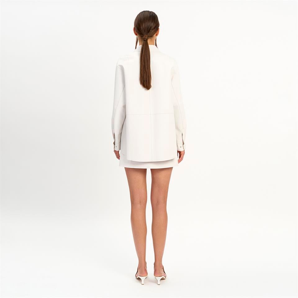 Desa 1972 K14455 | Leather Reversıble Shırt Jacket