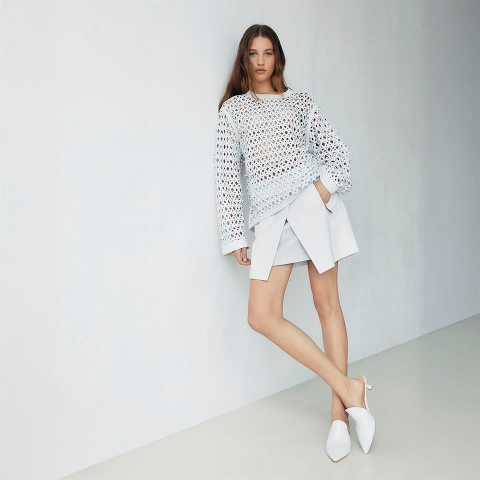 desa 1972 K14462 | Leather Over Sweatshirt