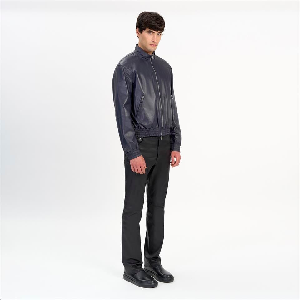 Desa 1972 K14482 | Reversıble Leather Bomber Jacket