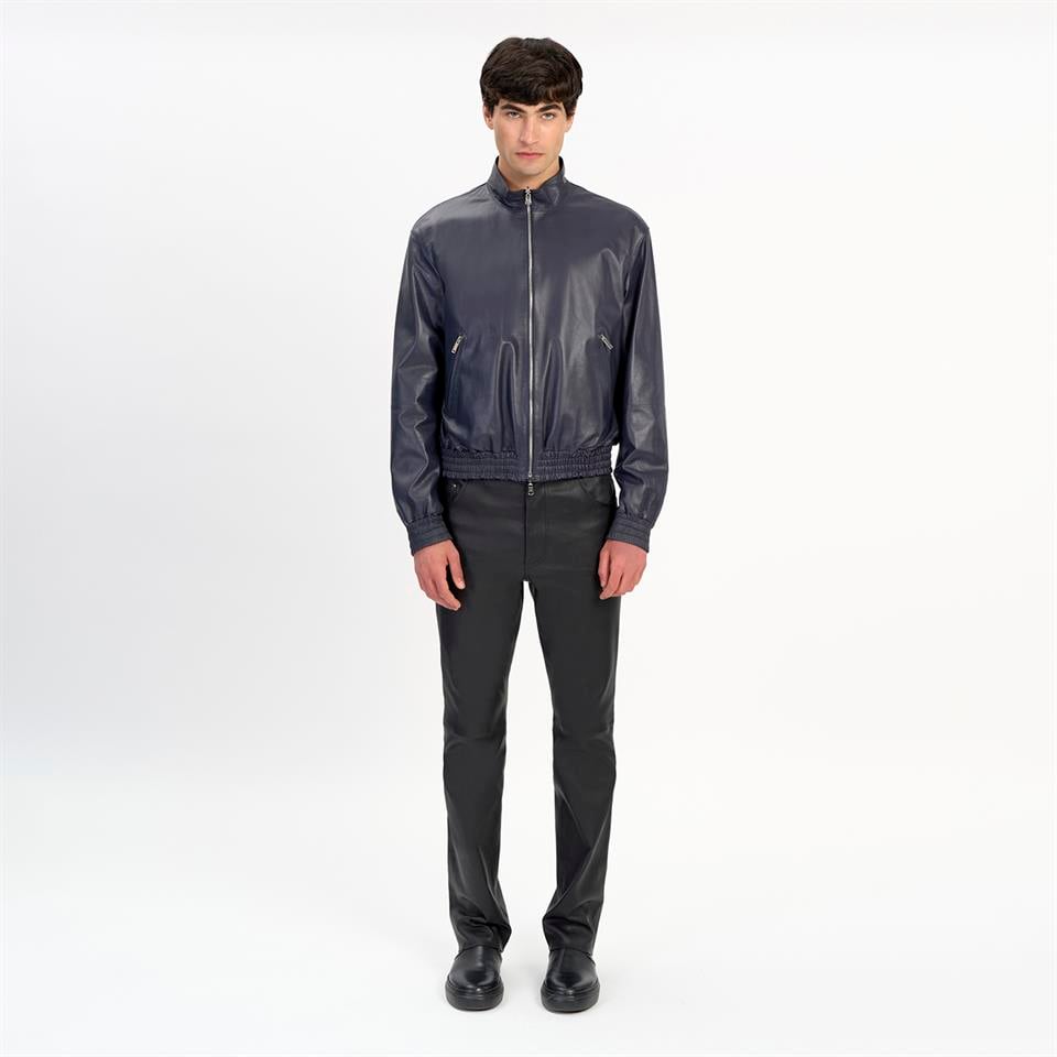 desa 1972 K14482 | Reversıble Leather Bomber Jacket