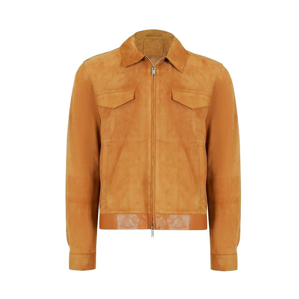 Desa 1972 K14485 | Leather Shırt Collar Jacket