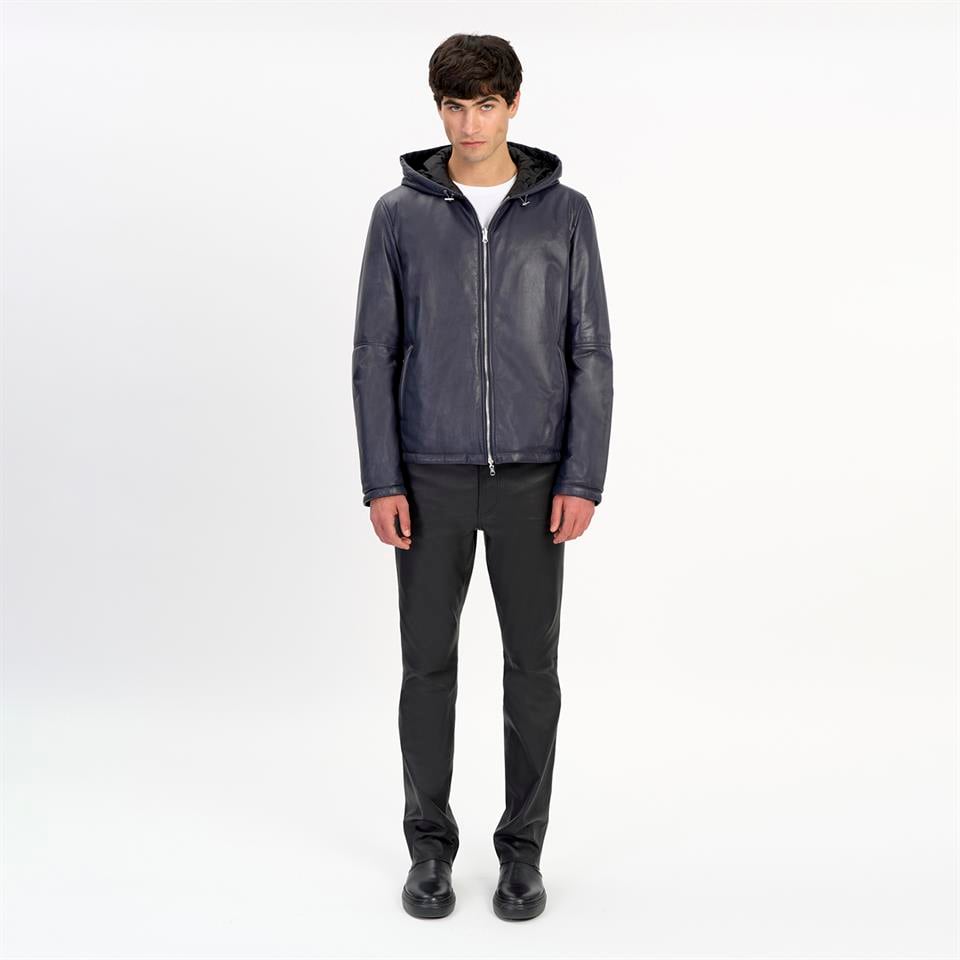 desa 1972 K14493 | Reversıble Leather Puffer Jacket