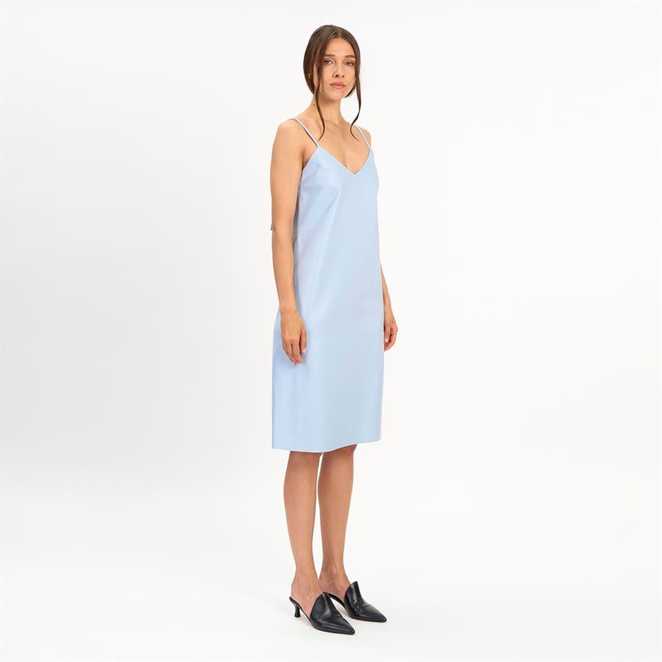 Desa 1972 K14507 | Leather Slip Dress