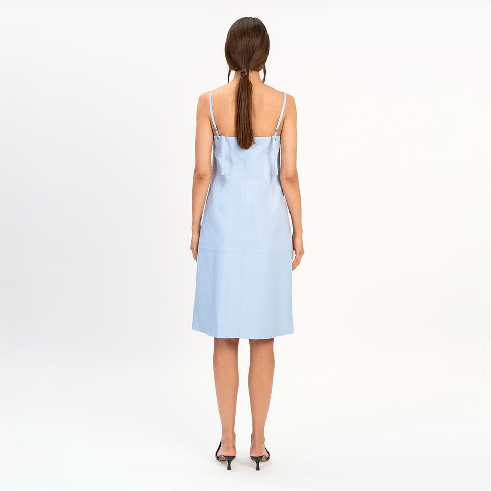 Desa 1972 K14507 | Leather Slip Dress