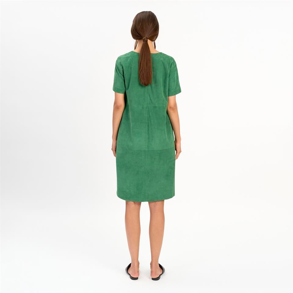 Desa 1972 K14511 | Suede Dress