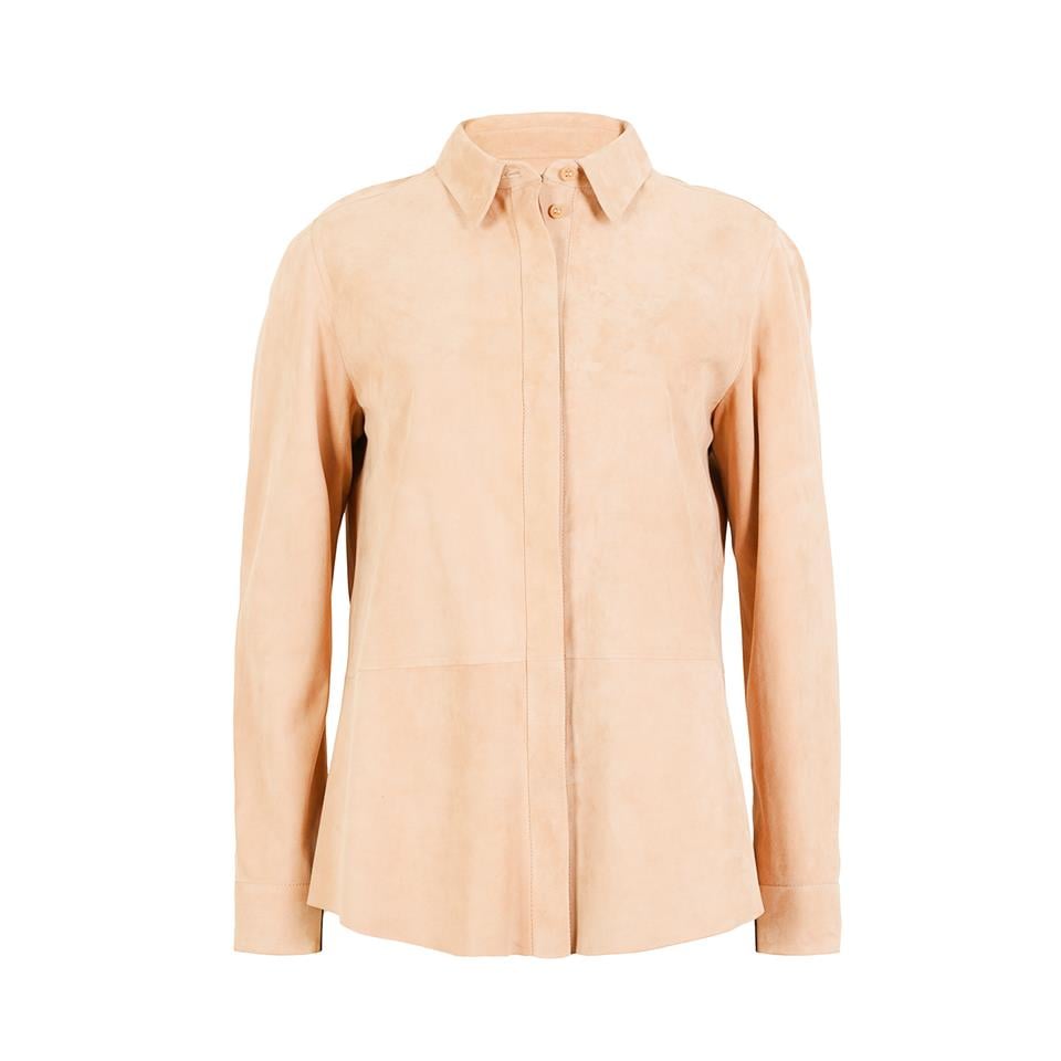 Desa 1972 K14514 | Leather Oversized Shirt