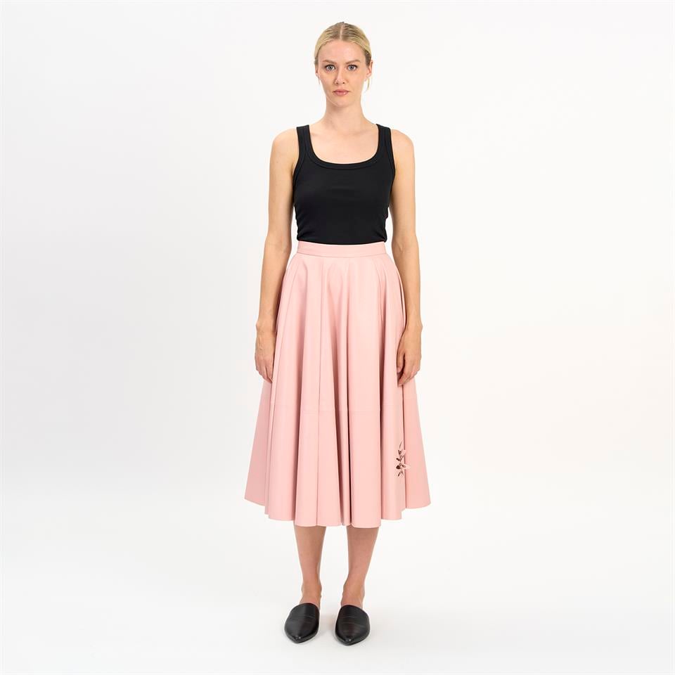Desa 1972 K14531 | Leather Skirt