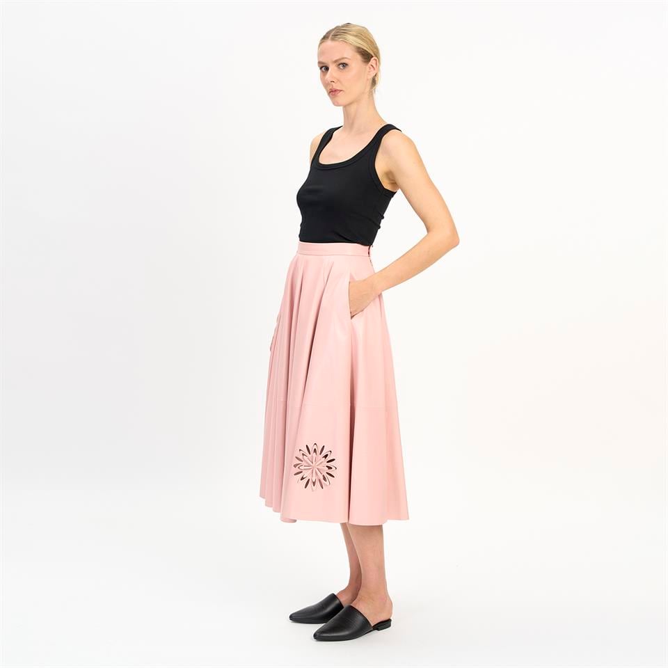 Desa 1972 K14531 | Leather Skirt