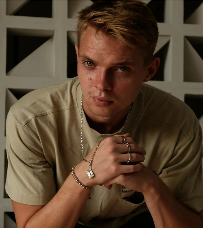 Designb Cassette Pendant Necklace In Silver