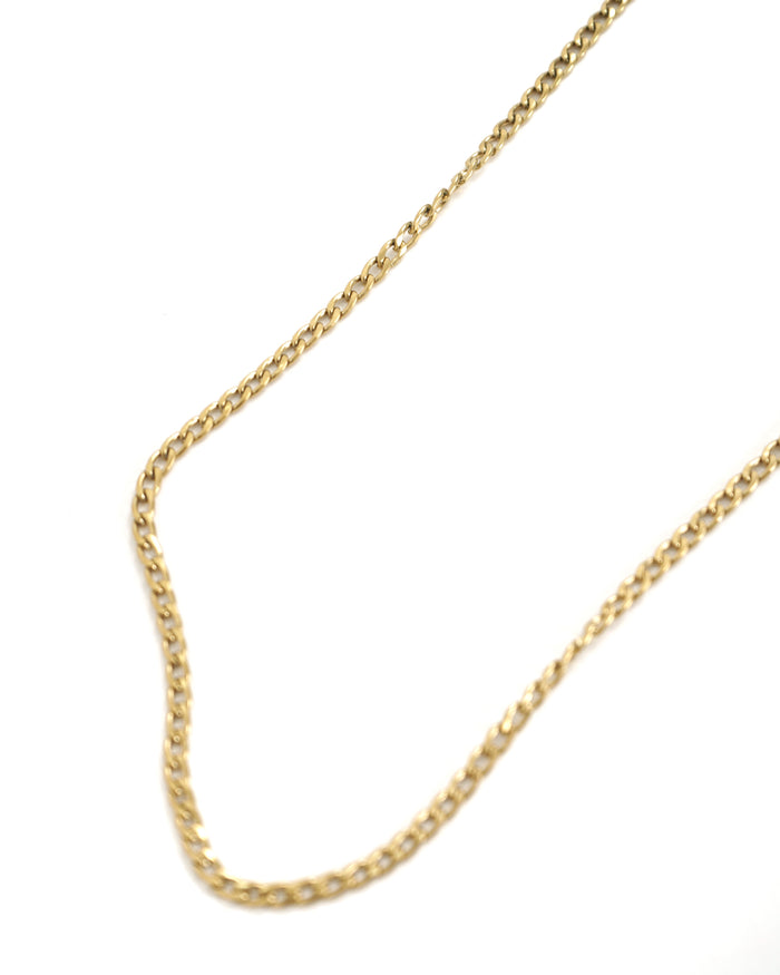 Designb Chain Necklace In Gold Stainless Steel