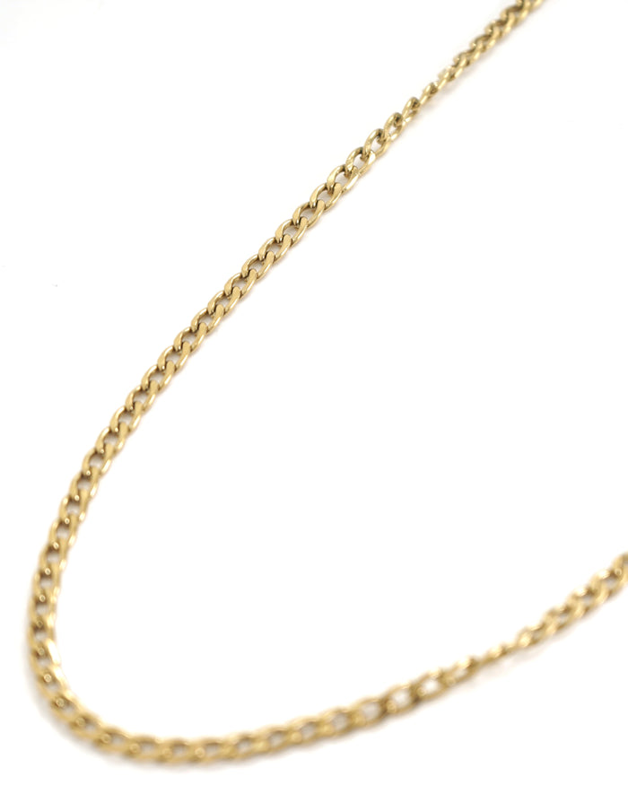 designb Chain Necklace In Gold Stainless Steel
