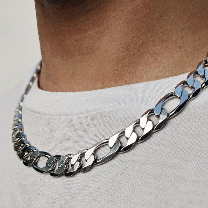 Designb Chunky Figaro Chain In Silver