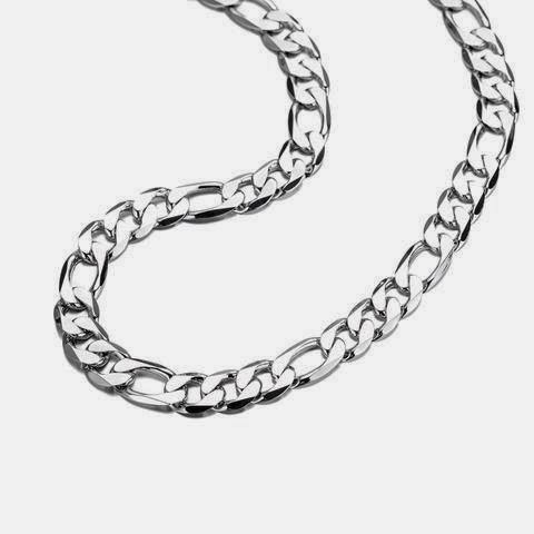 Designb Chunky Figaro Chain In Silver