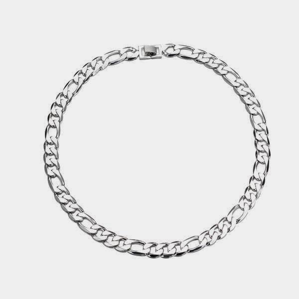 designb Chunky Figaro Chain In Silver
