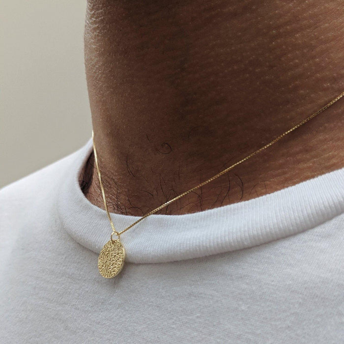 Designb Circle Necklace In Sterling Silver With 