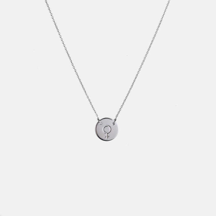 designb Circle Symbol Necklace In 