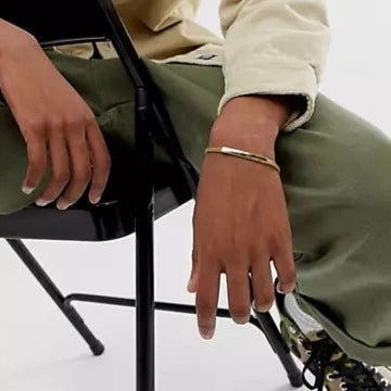 Designb ID Chain Bracelet In Gold