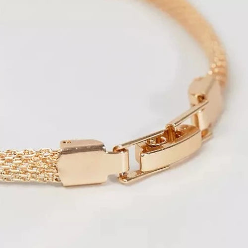 Designb ID Chain Bracelet In Gold