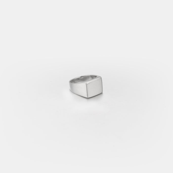 Designb Square Signet Ring In 