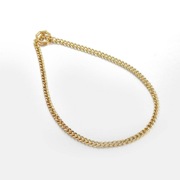 Designb T-Bar Chain Necklace In Gold