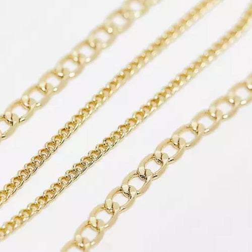 Designb Multipack Chain And Cross Pendant Necklace In Gold - Pack Of 2