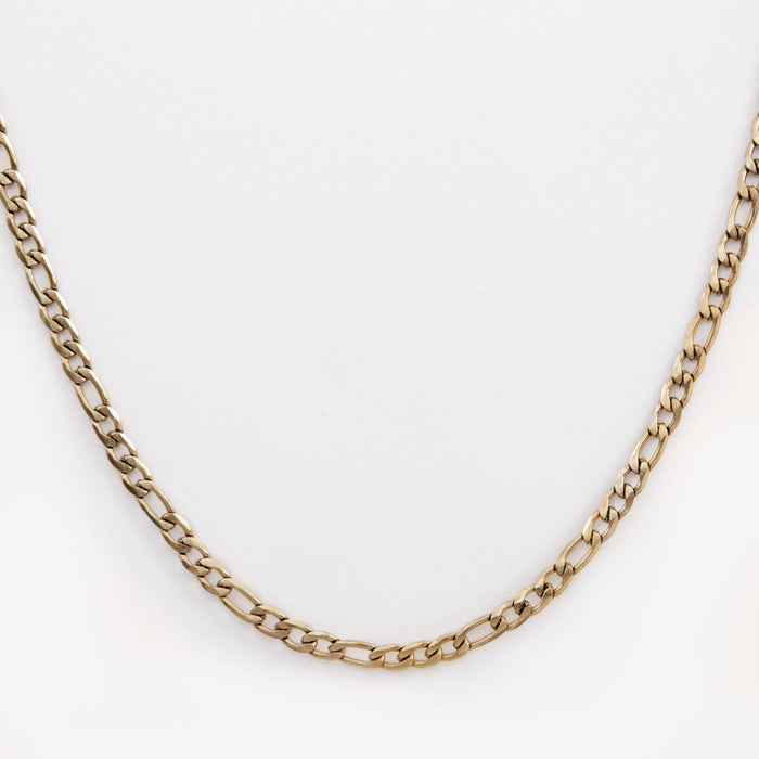 designb Skinny Figaro Necklace In Gold stainless steel