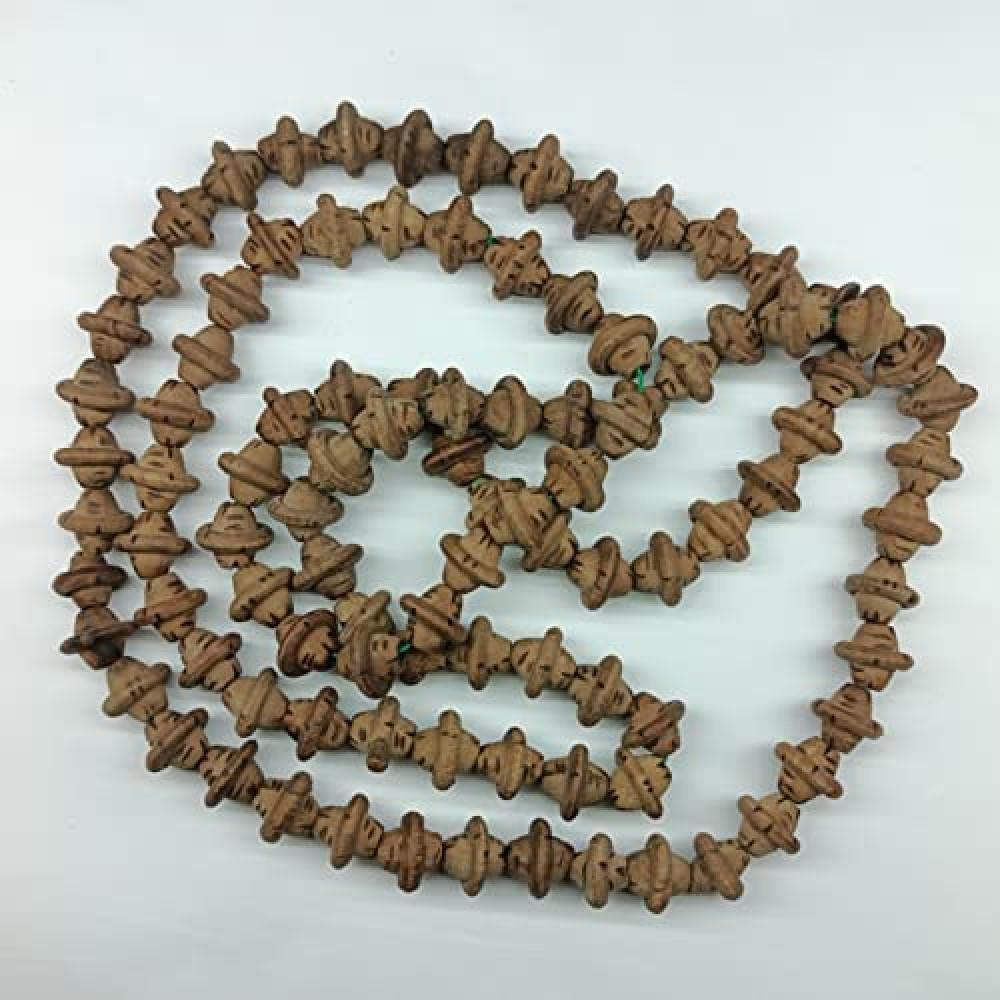 designerbox Brown colour Wooden Mala ( Beads ) used for Fashion designerbox Brown colour Wooden Mala ( Beads ) used for Fashion