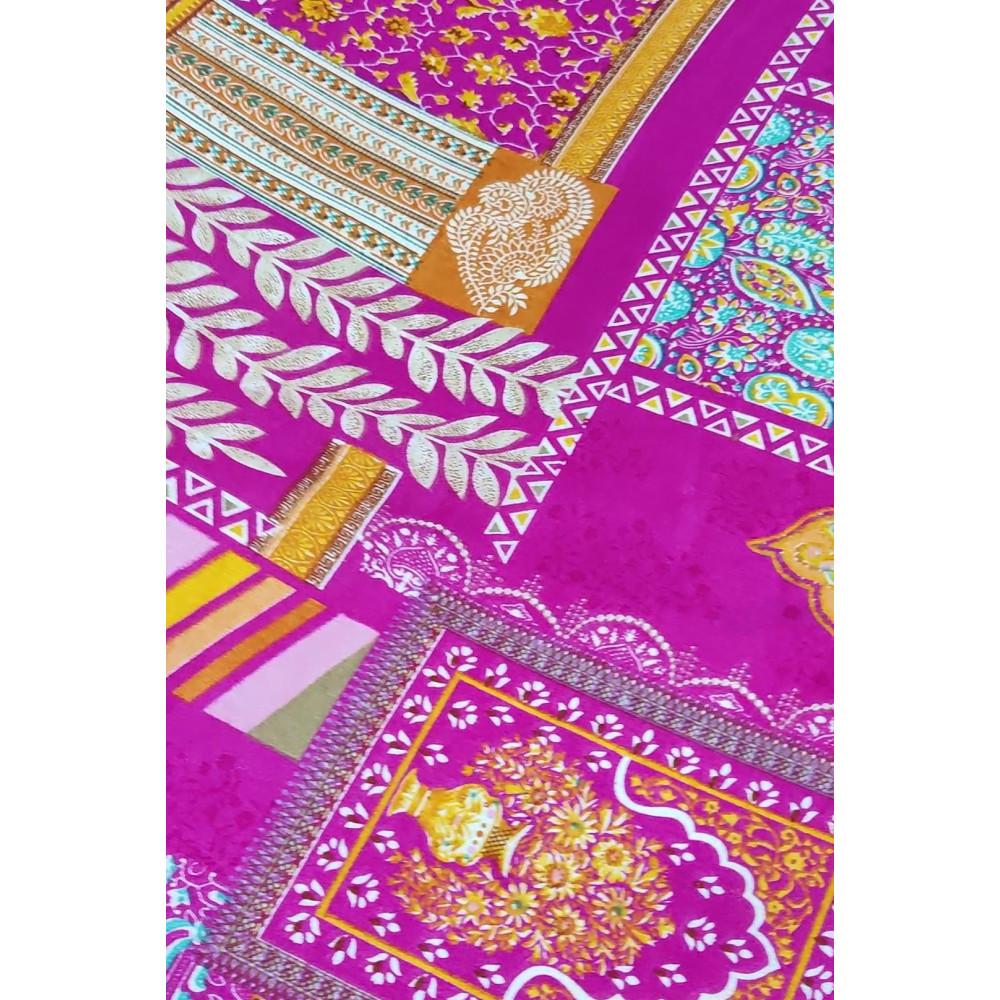 designerbox chinon multi colour print fabric