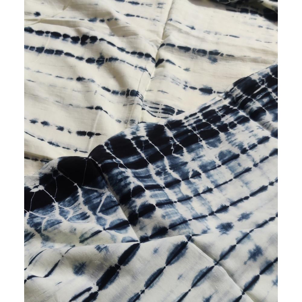 designerbox cotton tie dye fabric width 44