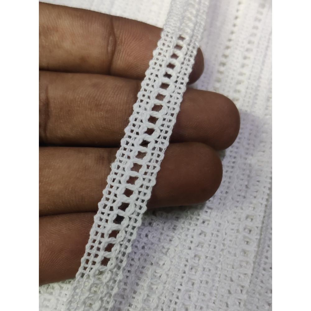 designerbox white joint lace dyeable 100 meters