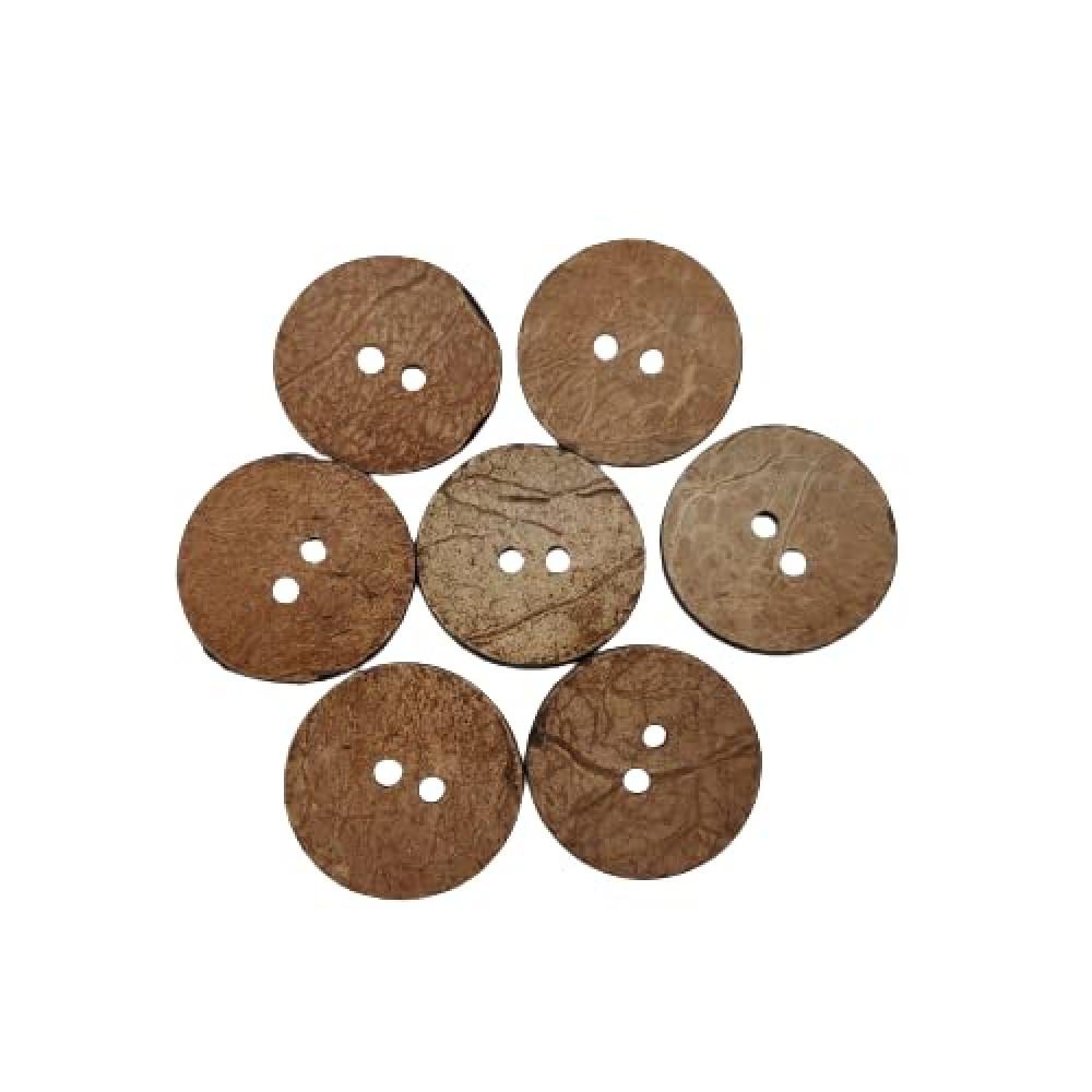 designerbox Wooden Buttons 2 Hole