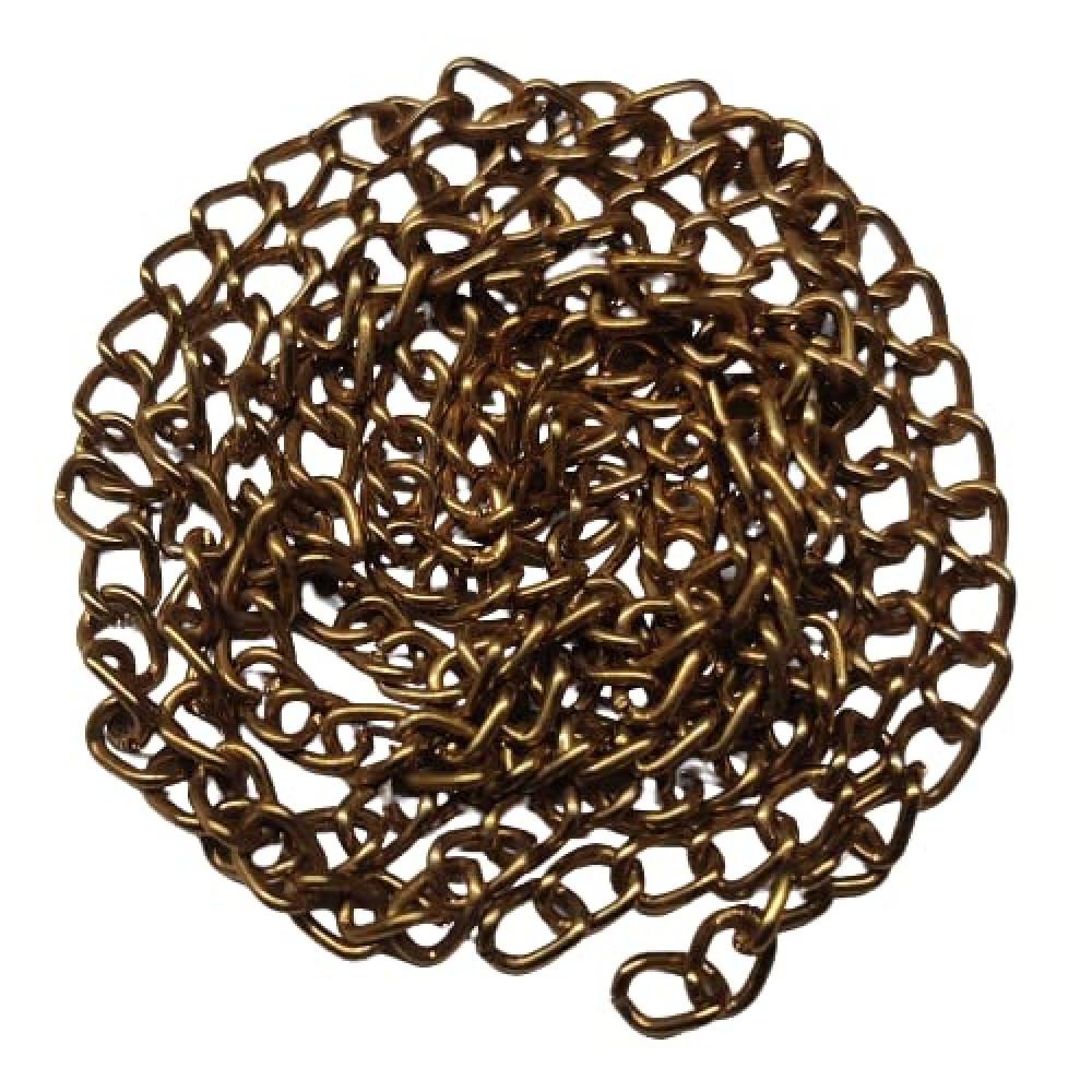 designerbox Gold Plated chain Used for jewellery making necklace bracelet Jackets Dresses Fashion industry Decoration DIY Crafts (Length : 28 inch) (pack of 5pcs)