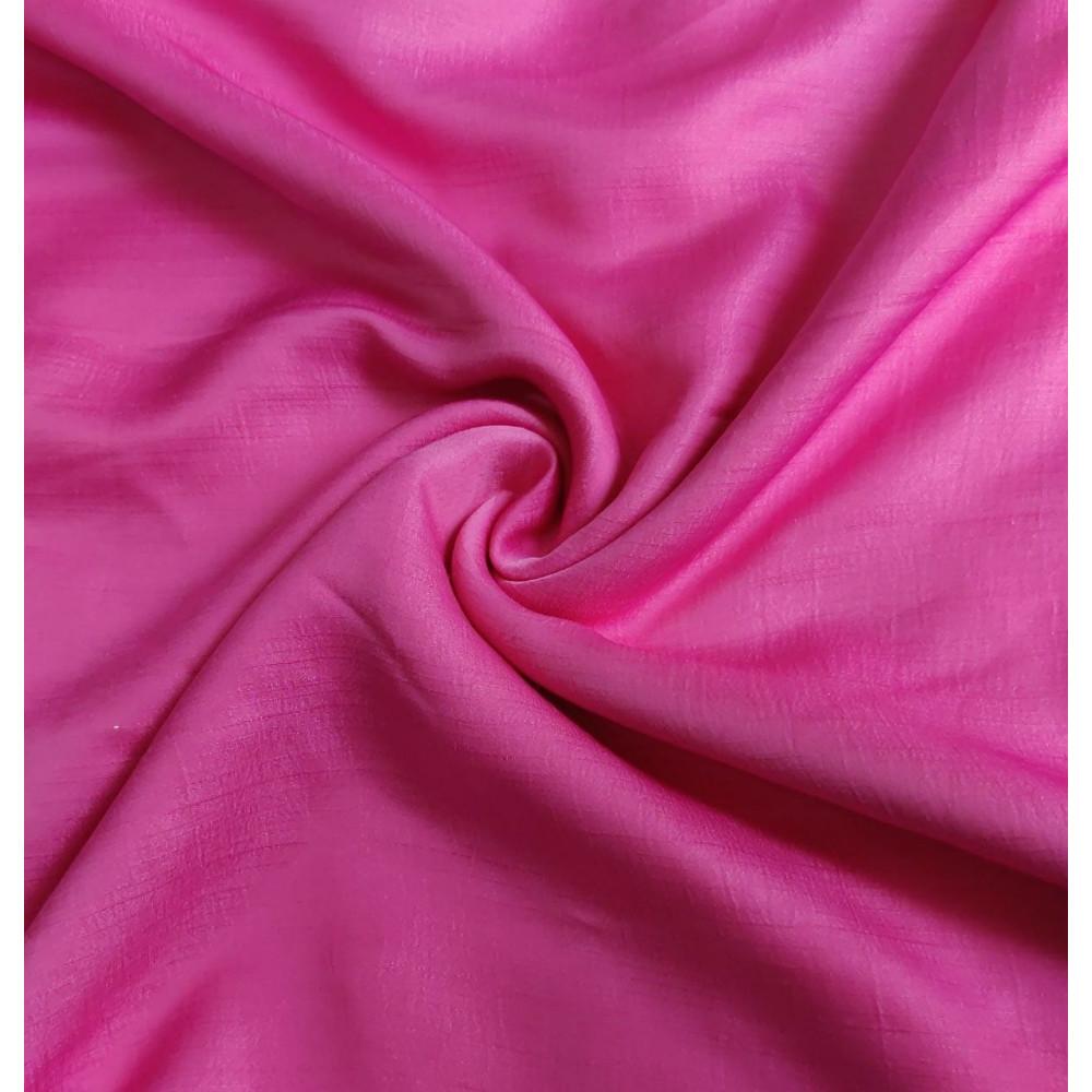 designerbox Nisha Silk Pink Fabric best quality for summer