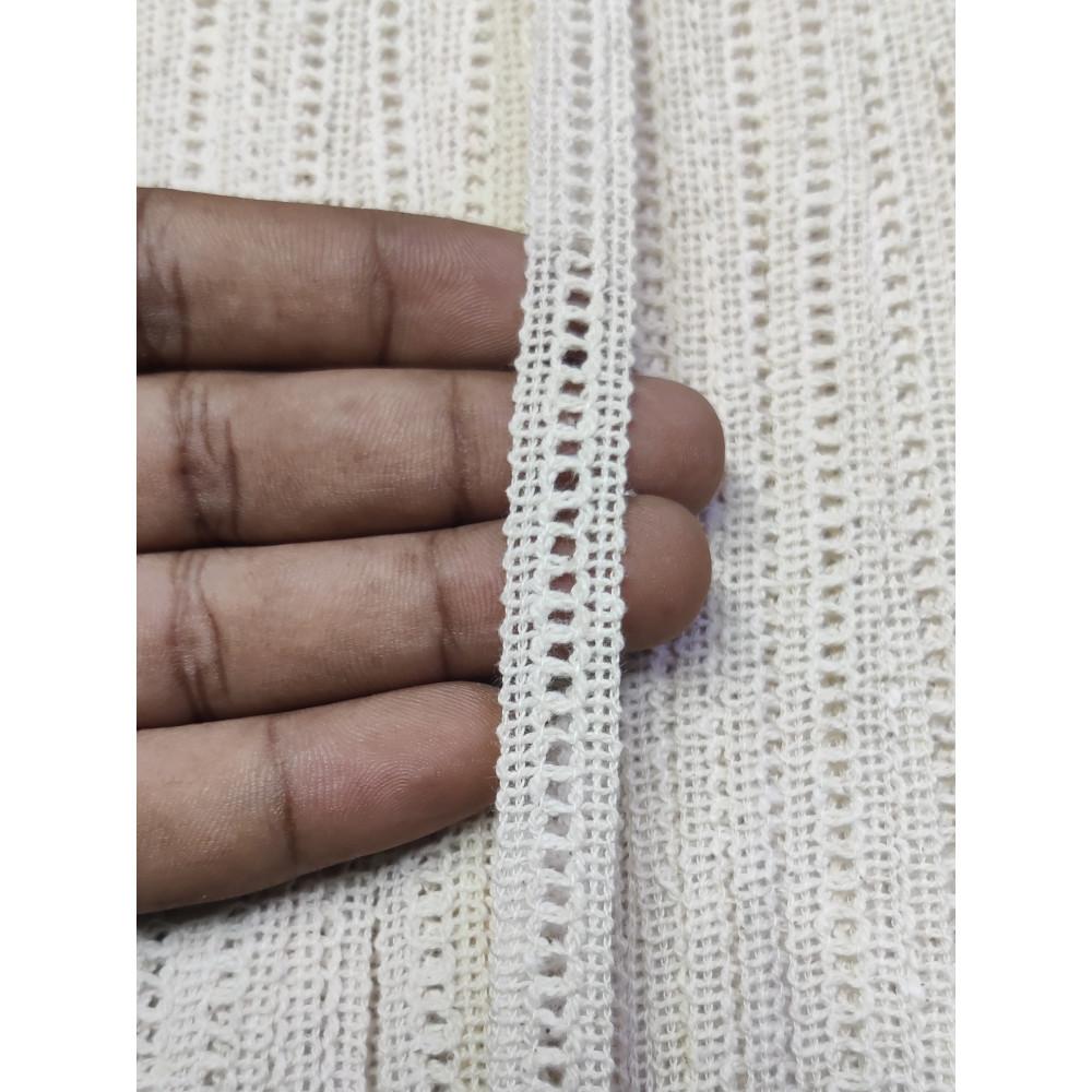 designerbox off-white joint lace dyeable 100 meters